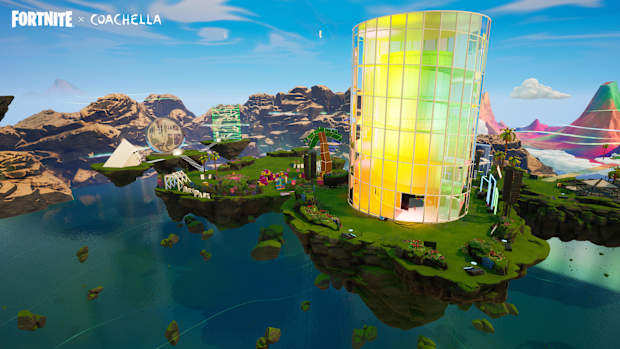 Coachella Island in Fortnite